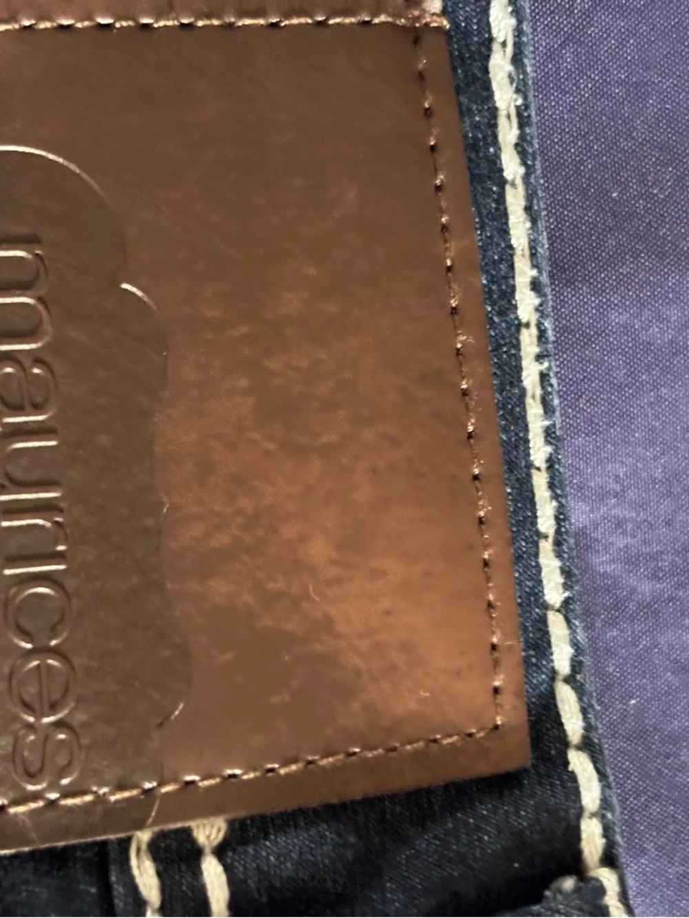 Maurices Dark Wash Bootcut Jeans with Embroidered Pockets - Picture 5 of 8